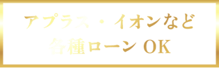 アプラス・イオンなど各種ローンOK