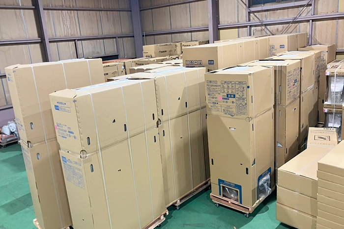 作業員と在庫の確保